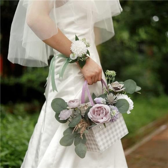 18Heads Multi Use Artificial Flowers Combo DIY Centerpieces Arrangements Wedding - Picture 3 of 12